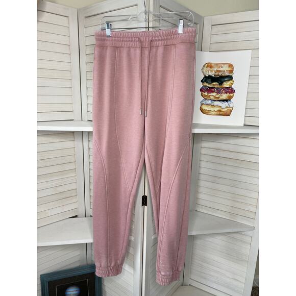 7 For All Mankind pink jogger sweatpants size small NWT - Picture 5 of 10